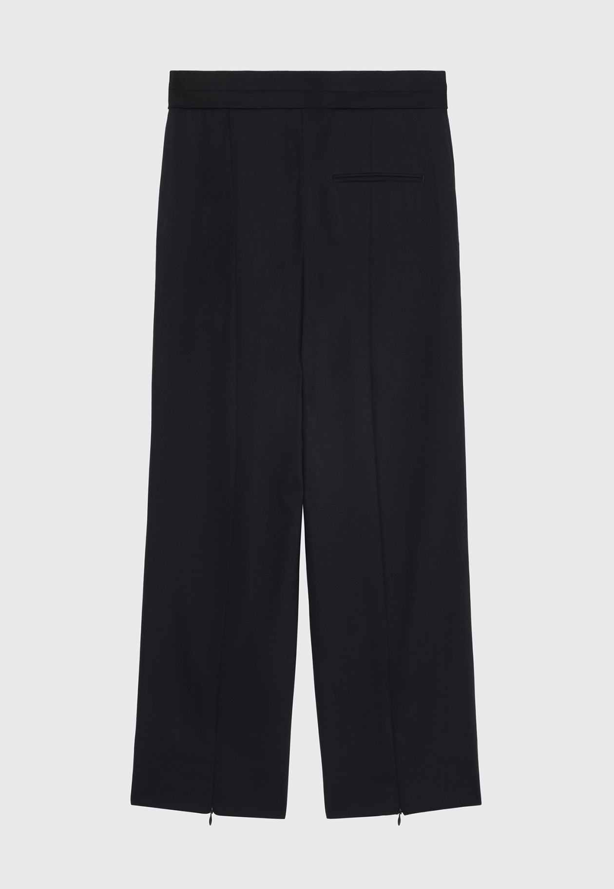 WOOL NYLON GABARDINE PANTS / ウールナイロンギャバジンパンツ 詳細画像 Navy 5