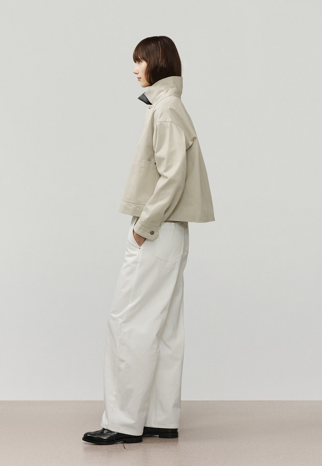 GABARDINE PANTS / ギャバジンパンツ 詳細画像 White 2