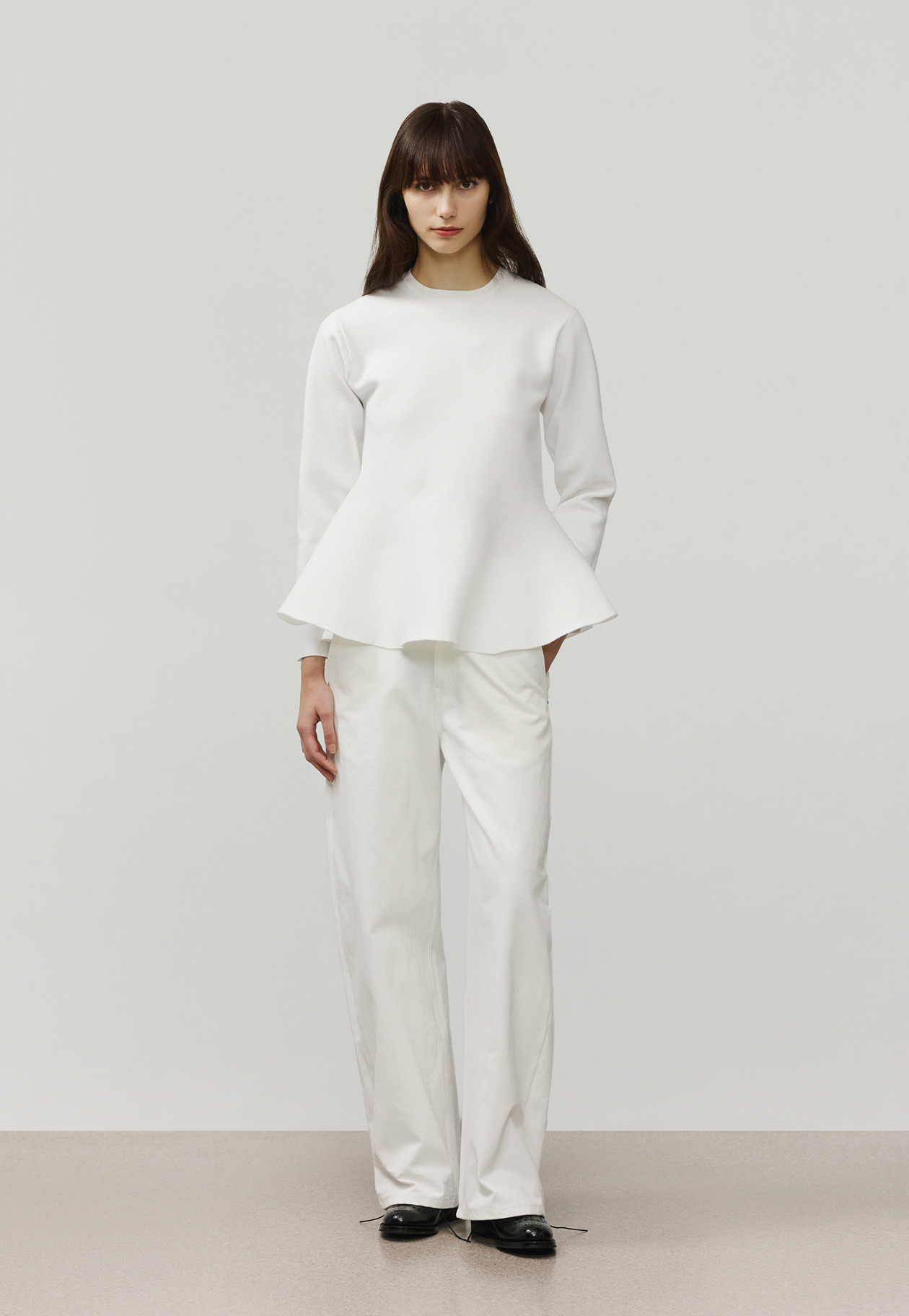 GABARDINE PANTS / ギャバジンパンツ 詳細画像 White 4