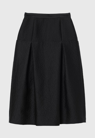 COTTON SILK JACQUARD SKIRT / コットンシルクジャガードスカート