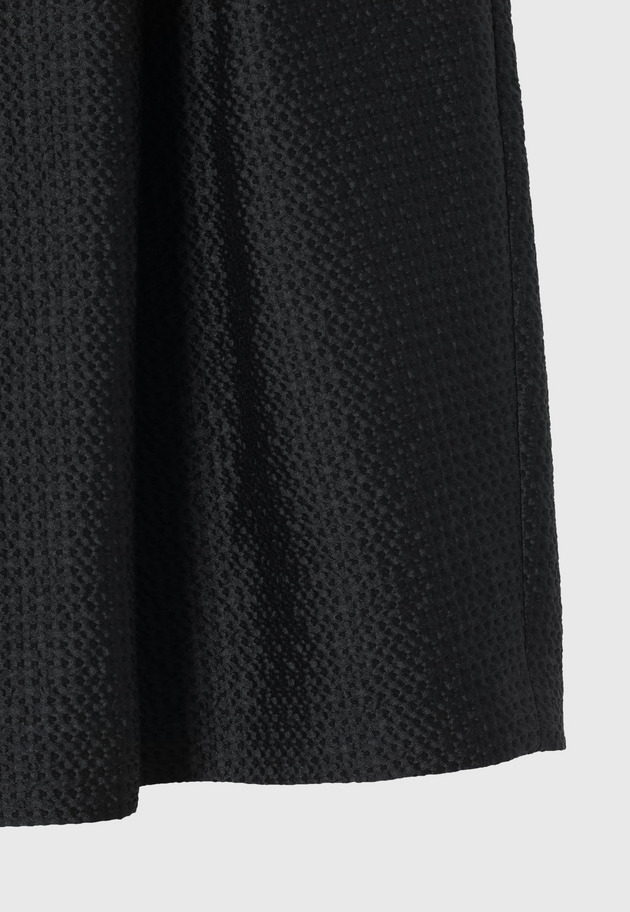 COTTON SILK JACQUARD SKIRT / コットンシルクジャガードスカート 詳細画像 D.NV 6