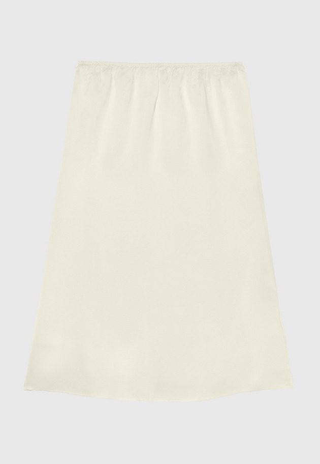 SILK POLYESTER TIERED PLEATS SKIRT / シルクポリエステルティアードプリーツスカート 詳細画像 OW 5