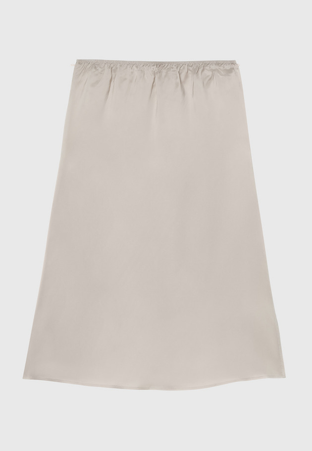 SILK POLYESTER TIERED PLEATS SKIRT / シルクポリエステルティアードプリーツスカート 詳細画像 OR 10