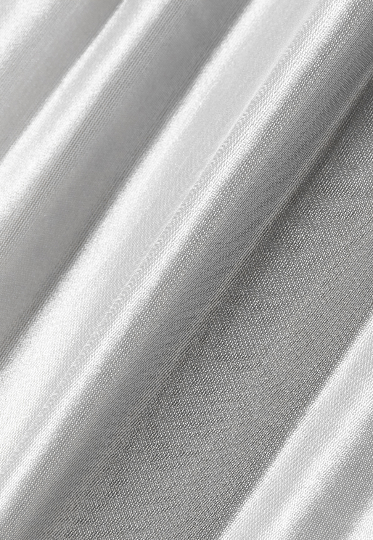 SILK POLYESTER TIERED PLEATS SKIRT / シルクポリエステルティアードプリーツスカート 詳細画像 Gray 2