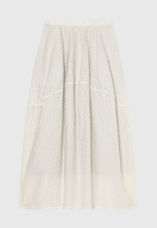 TAPE CUT JACQUARD SKIRT / テープカットジャガードスカート