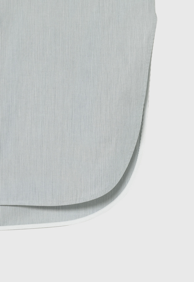 PINSTRIPE BOW SHIRT / ピンストライプボウシャツ 詳細画像 Green 8