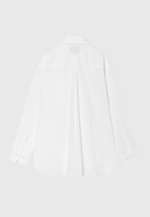 DOT DOBBY BOW SHIRT / ドットドビーボウシャツ 詳細画像 White 5