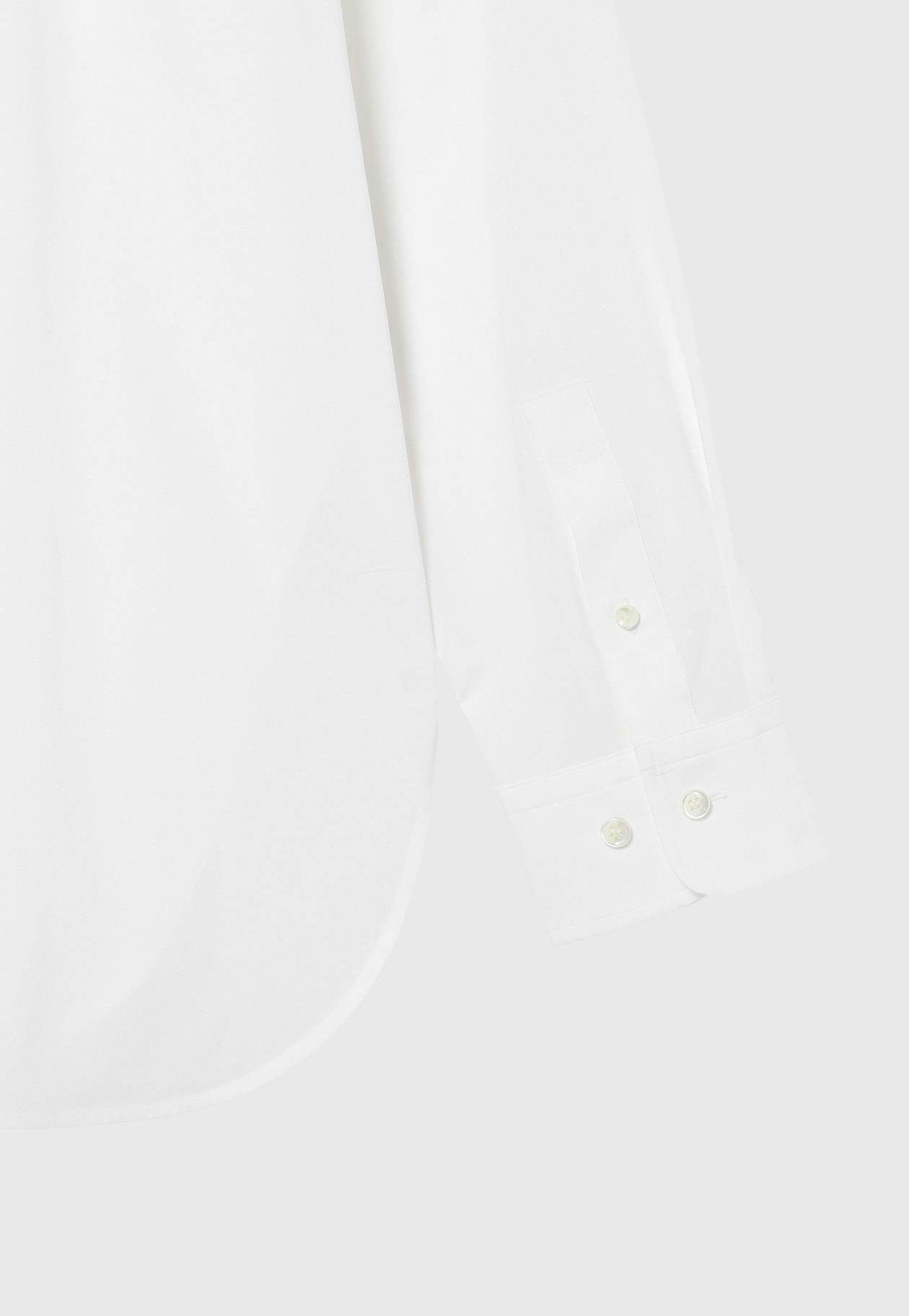 DOT DOBBY BOW SHIRT / ドットドビーボウシャツ 詳細画像 White 10