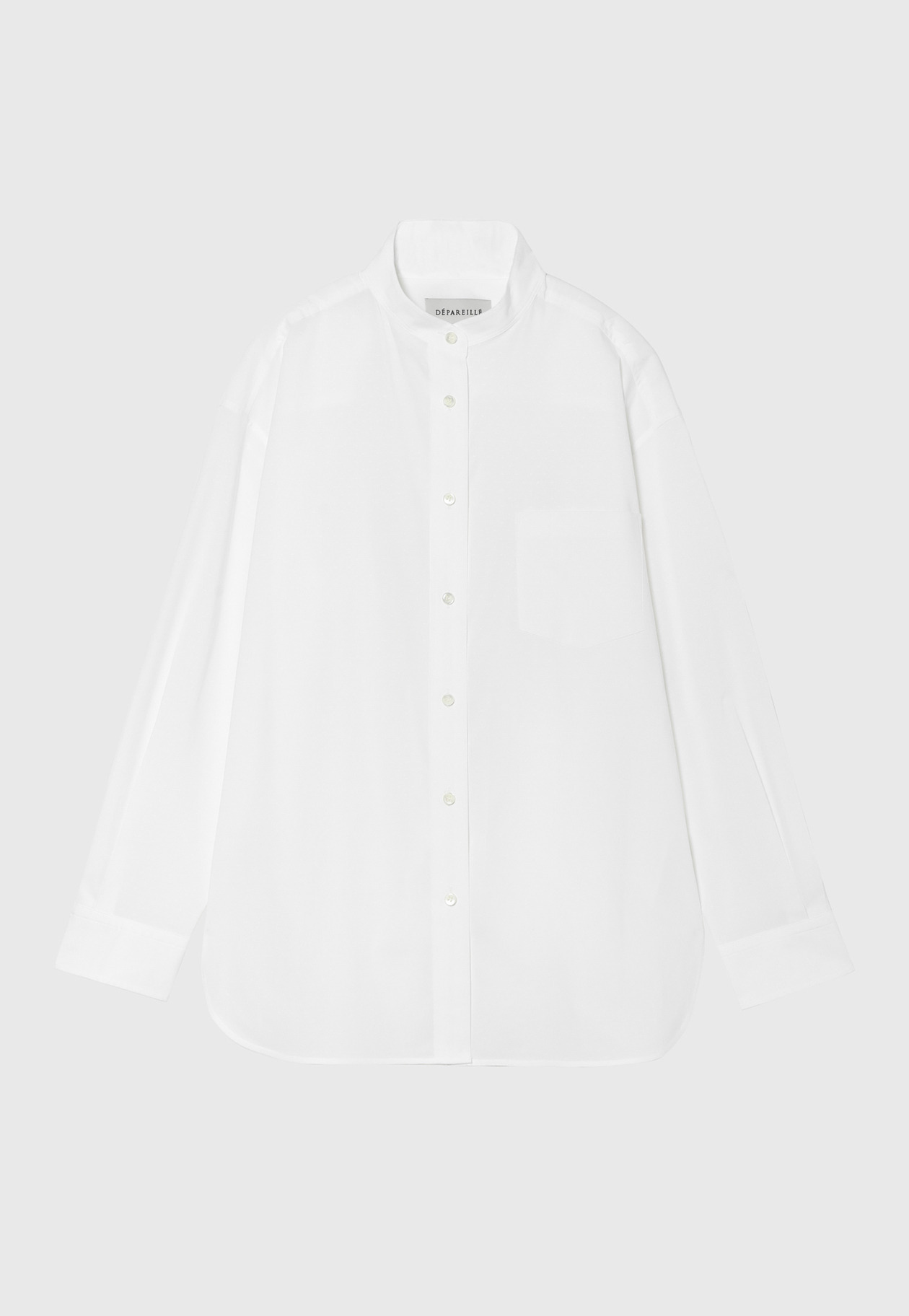 DOT DOBBY BOW SHIRT / ドットドビーボウシャツ 詳細画像 White 6