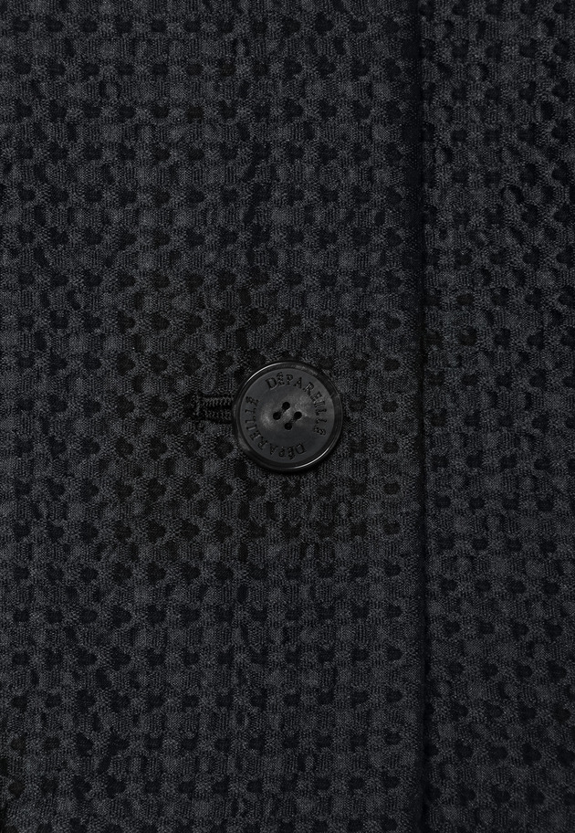 COTTON SILK JACQUARD GILET / コットンシルクジャガードジレ 詳細画像 D.NV 9