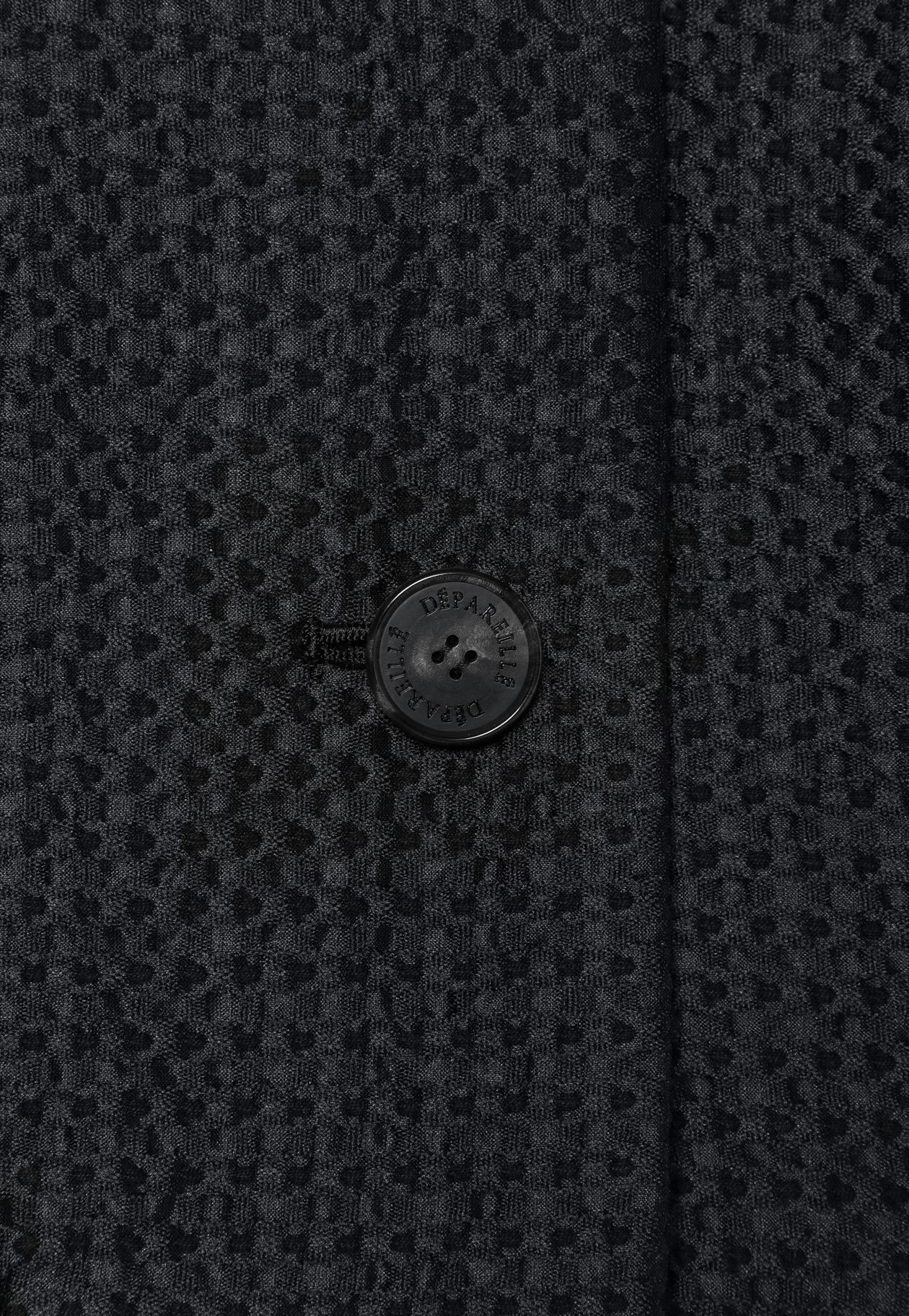 COTTON SILK JACQUARD GILET / コットンシルクジャガードジレ 詳細画像 D.NV 9