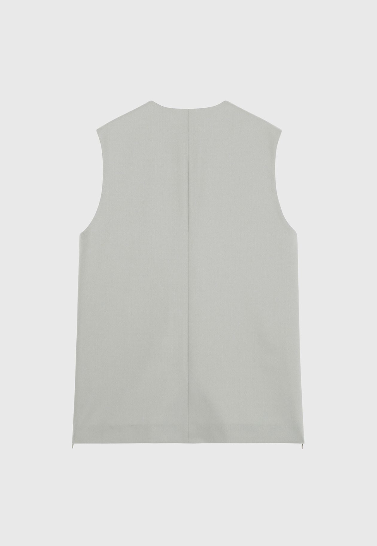 WOOL NYLON GABARDINE GILET / ウールナイロンギャバジンジレ 詳細画像 G.BE 2