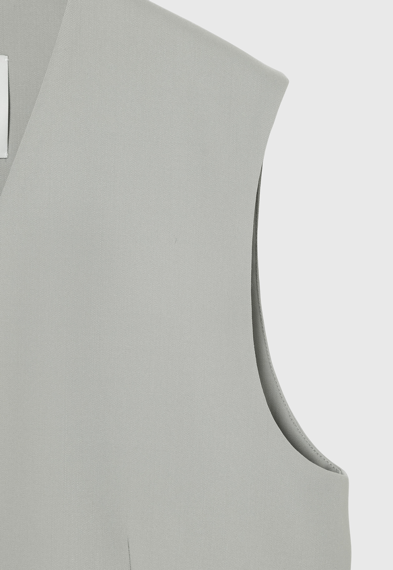 WOOL NYLON GABARDINE GILET / ウールナイロンギャバジンジレ 詳細画像 G.BE 4