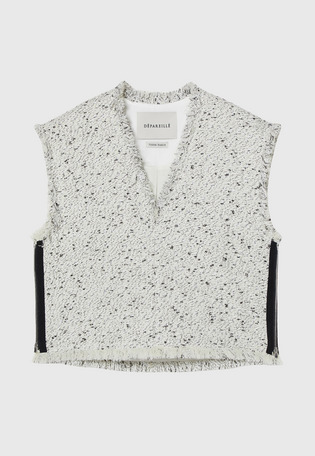 NEP TWEED PULLOVER GILET / ネップツィードプルオーバージレ