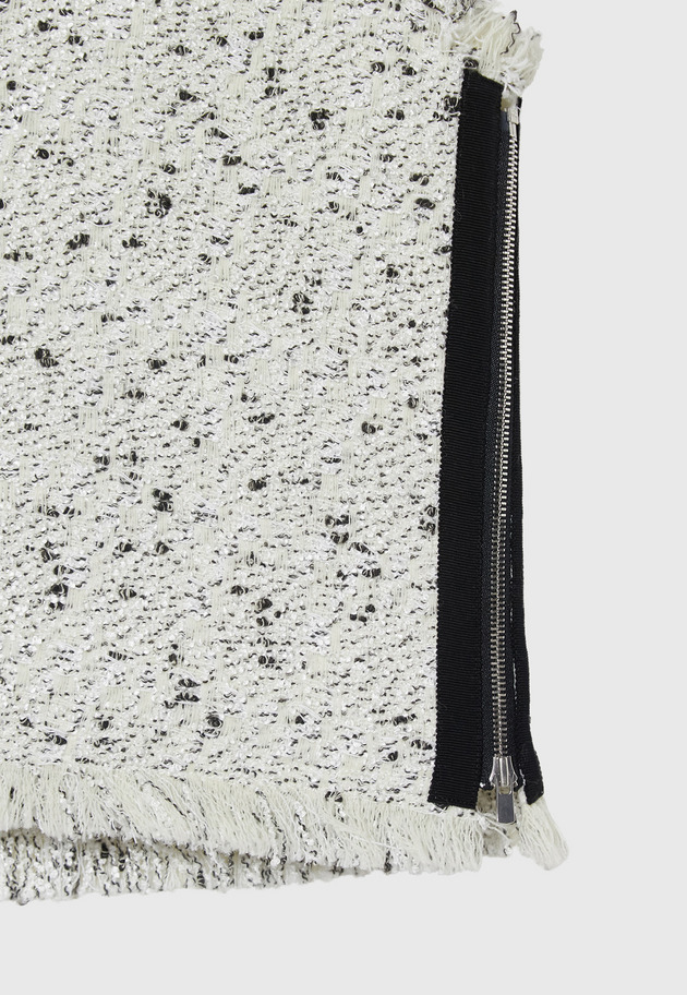 NEP TWEED PULLOVER GILET / ネップツィードプルオーバージレ 詳細画像 White 5