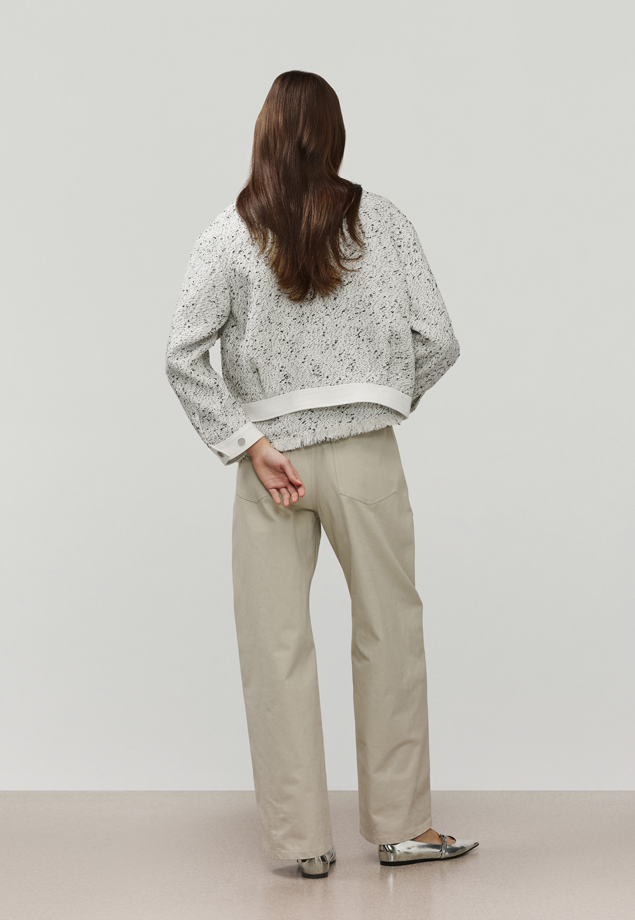 NEP TWEED PULLOVER GILET / ネップツィードプルオーバージレ 詳細画像 White 10