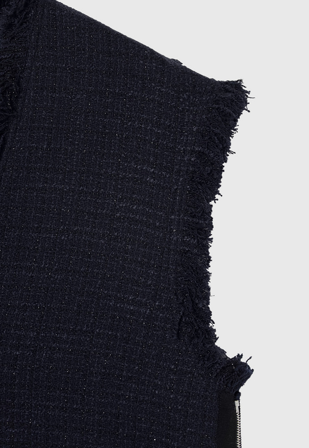 COTTON TWEED GIET / コットンツィードジレ 詳細画像 Navy 9