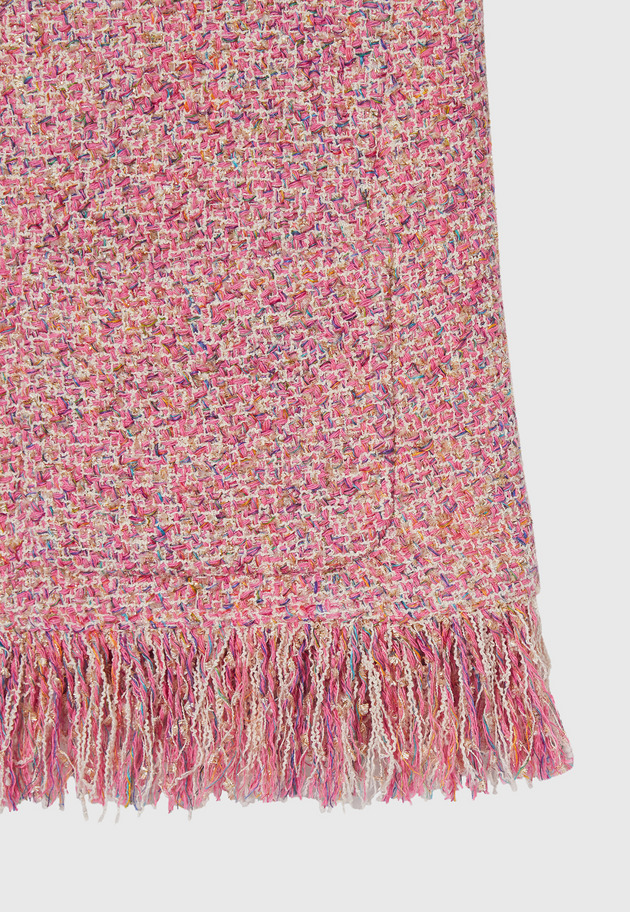 FANCY TWEED GILET / ファンシーツィードジレ 詳細画像 Pink 5