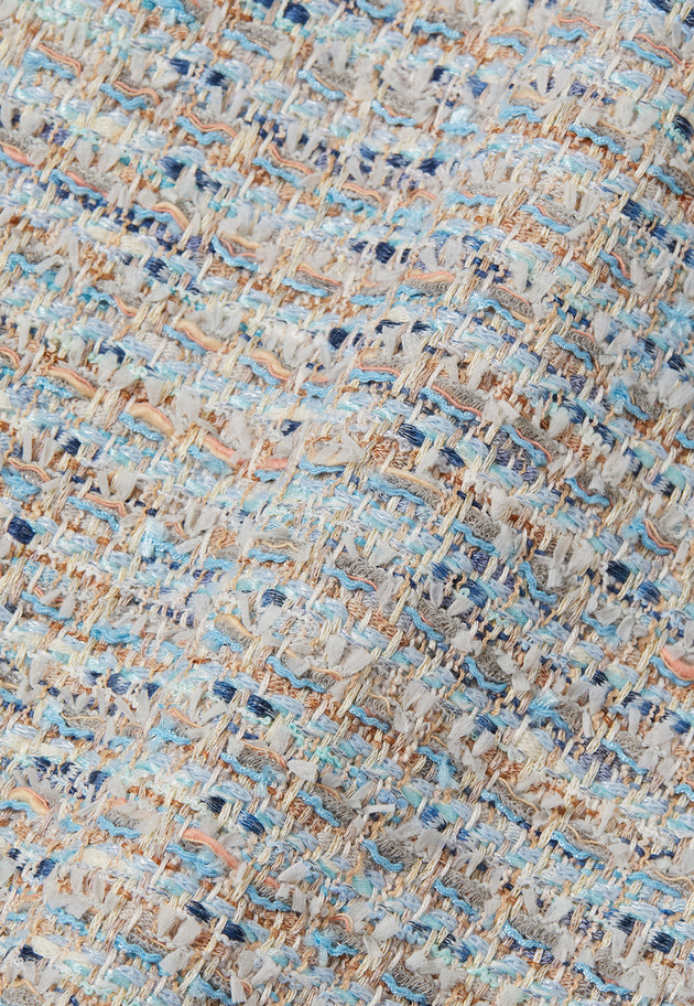 FANCY TWEED GILET / ファンシーツィードジレ 詳細画像 Blue 7