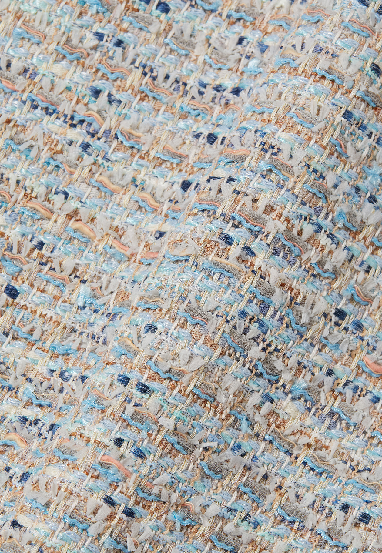 FANCY TWEED GILET / ファンシーツィードジレ 詳細画像 Blue 7