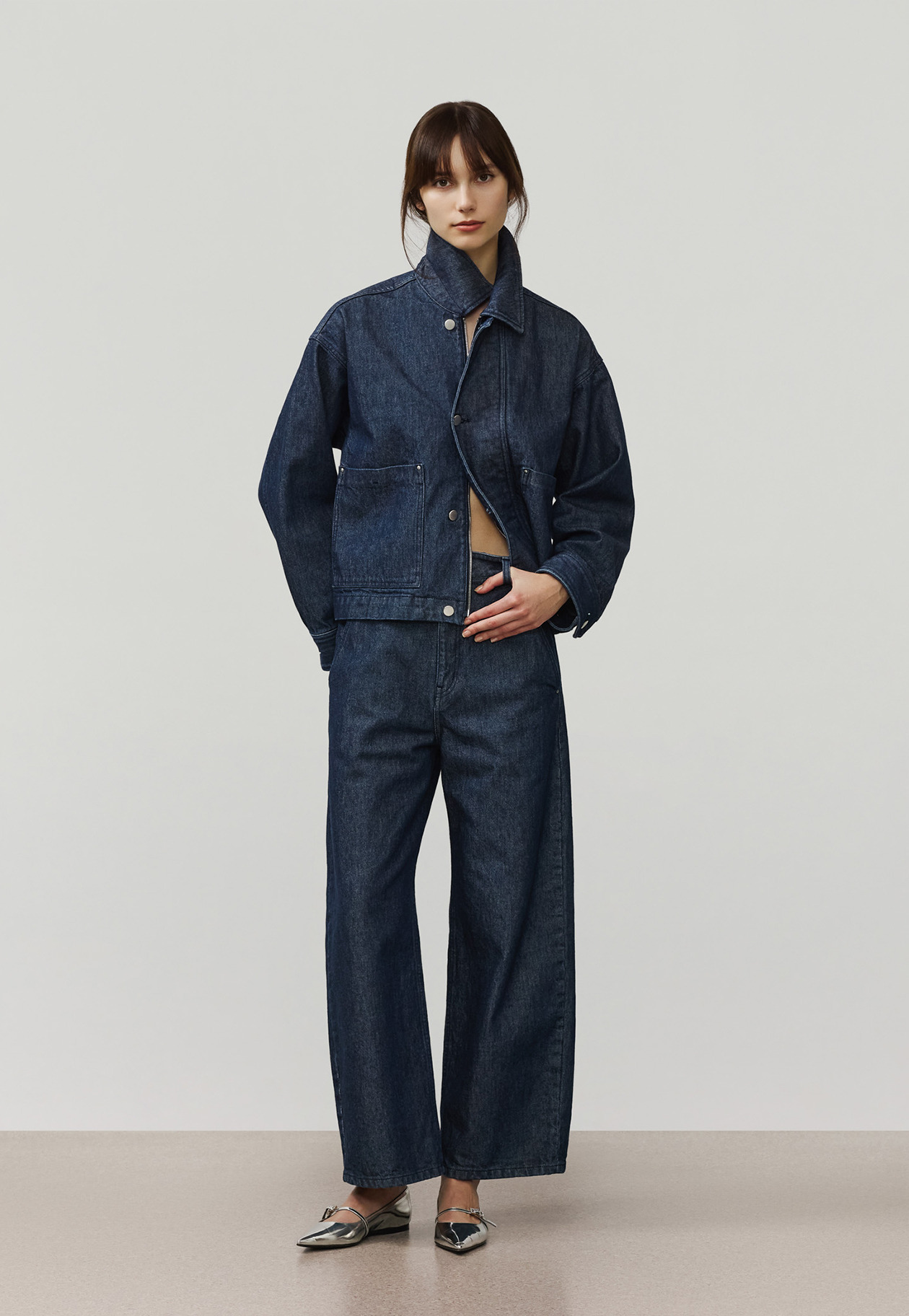 DENIM BLOUSON / デニムブルゾン 詳細画像 Blue 1