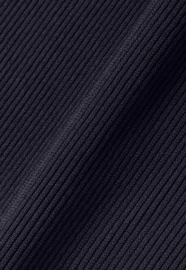 POLYESTER JERSEY GATHERED DRESS / ポリエステルジャージーギャザードレス 詳細画像 Navy 2