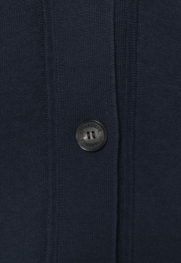 COTTON SILK CARDIGAN / コットンシルクカーディガン 詳細画像 Navy 5