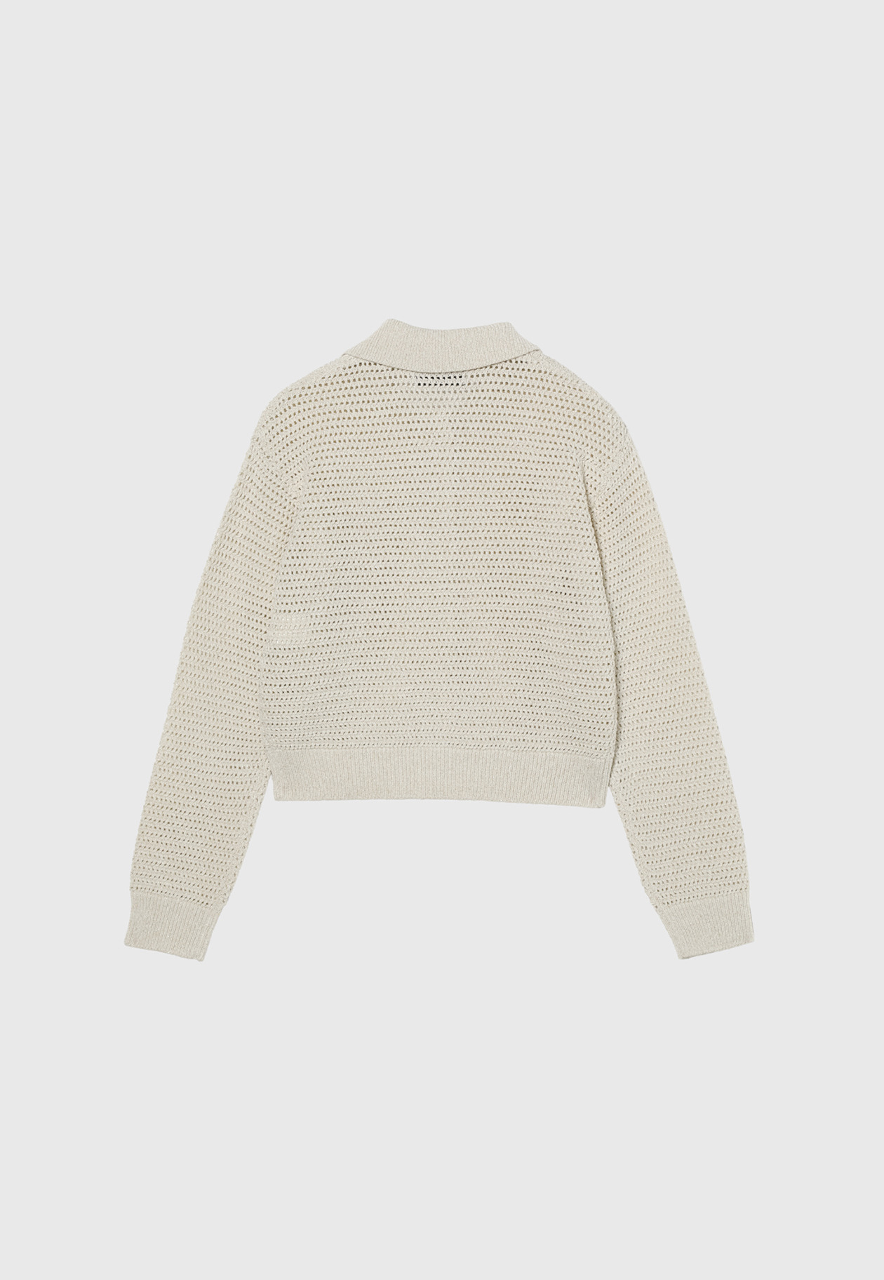 MIX POLO CARDIGAN / ミックスポロカーディガン 詳細画像 Beige 5