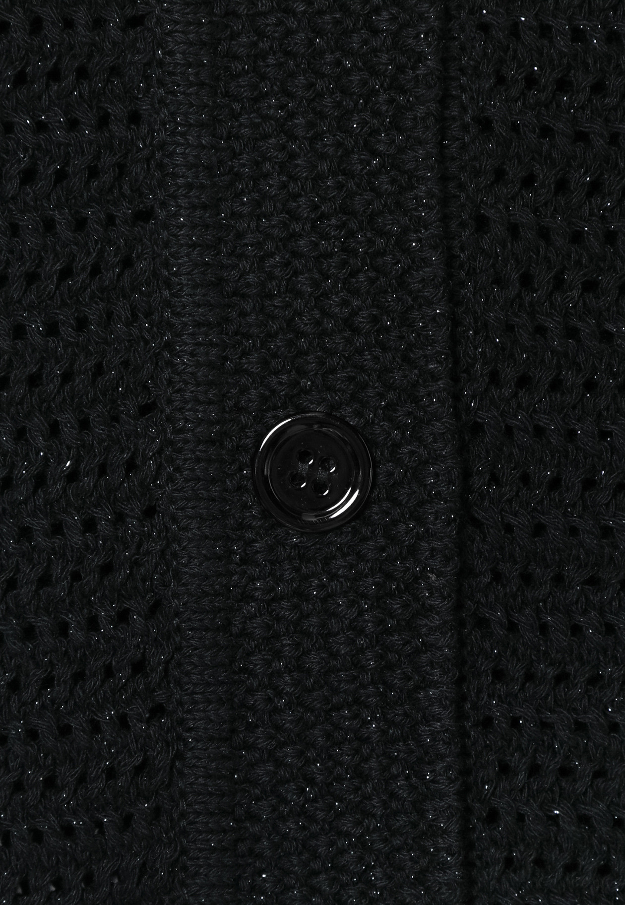 MIX POLO CARDIGAN / ミックスポロカーディガン 詳細画像 Black 2