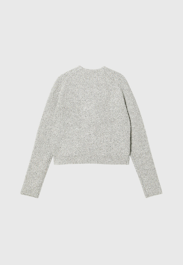 TWEED-LIKE KNIT CARDIGAN / ツィードライクニットカーディガン 詳細画像 OW 2