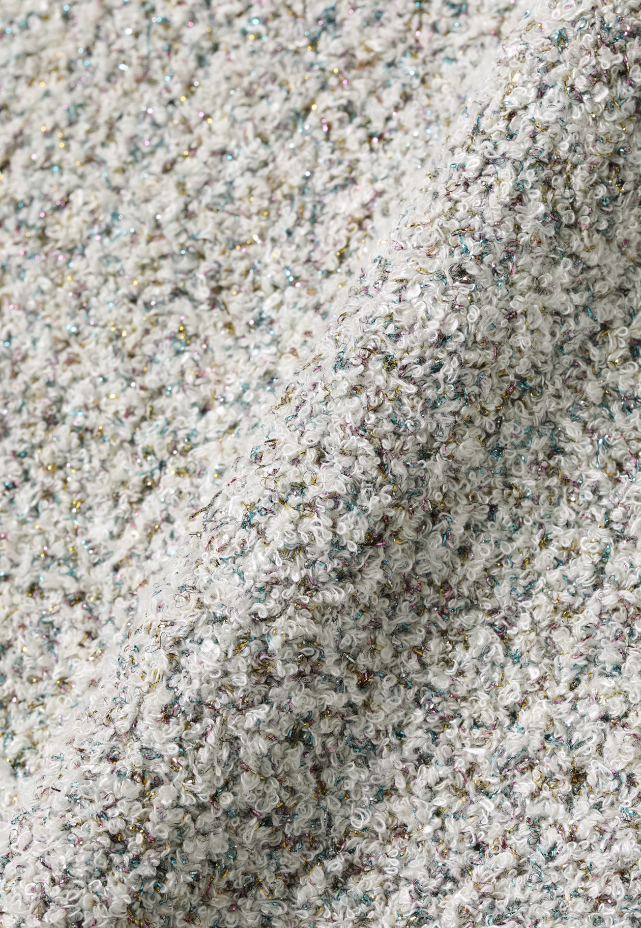 TWEED-LIKE KNIT CARDIGAN / ツィードライクニットカーディガン 詳細画像 OW 5