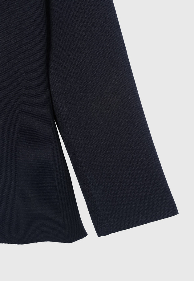 POLYESTER JERSEY FLARE TOPS / ポリエステルジャージーフレアトップス 詳細画像 Navy 4