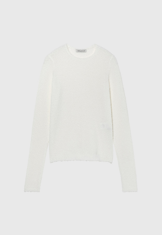 SLUB YARN CREW NECK / スラブヤーンクルーネック 詳細画像 OW 1