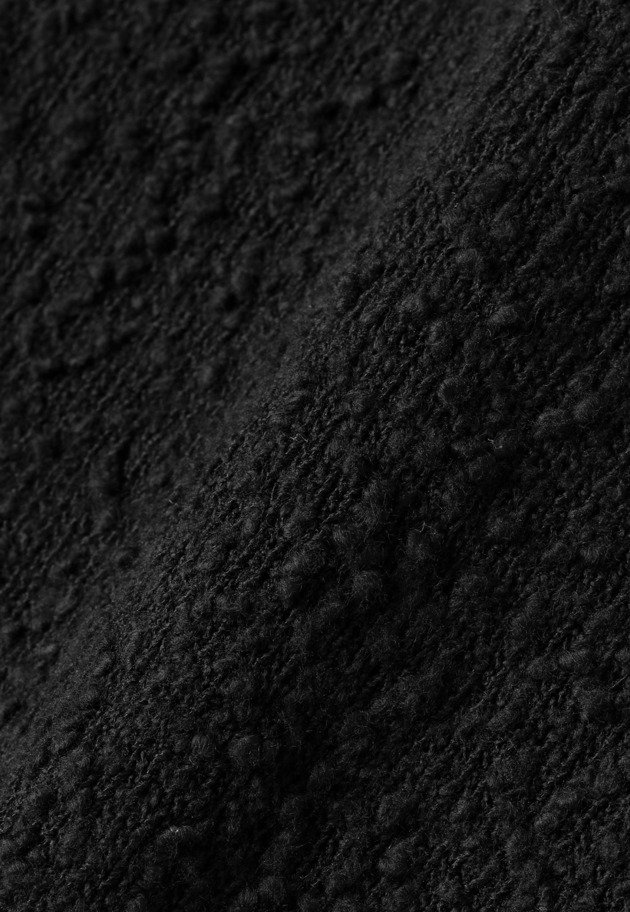 SLUB YARN CREW NECK / スラブヤーンクルーネック 詳細画像 Black 5