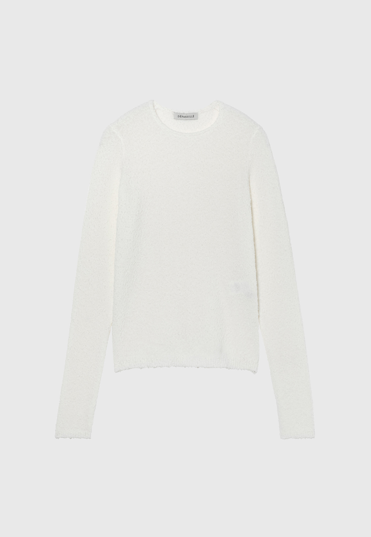 SLUB YARN CREW NECK / スラブヤーンクルーネック 詳細画像 OW 1