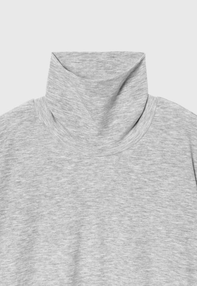 LYOCELL BARE TURTLE / リヨセルベアタートル 詳細画像 Gray 3