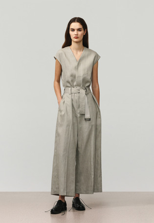 RAMIE POLY TWILL COMBINAISON / ラミーポリツイルコンビネゾン