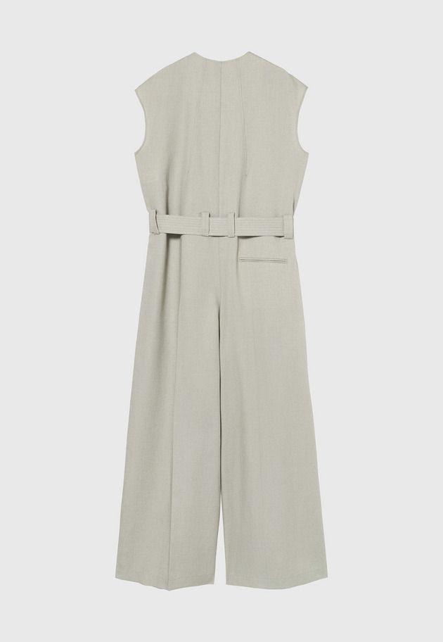 RAMIE POLY TWILL COMBINAISON / ラミーポリツイルコンビネゾン 詳細画像 Beige 5