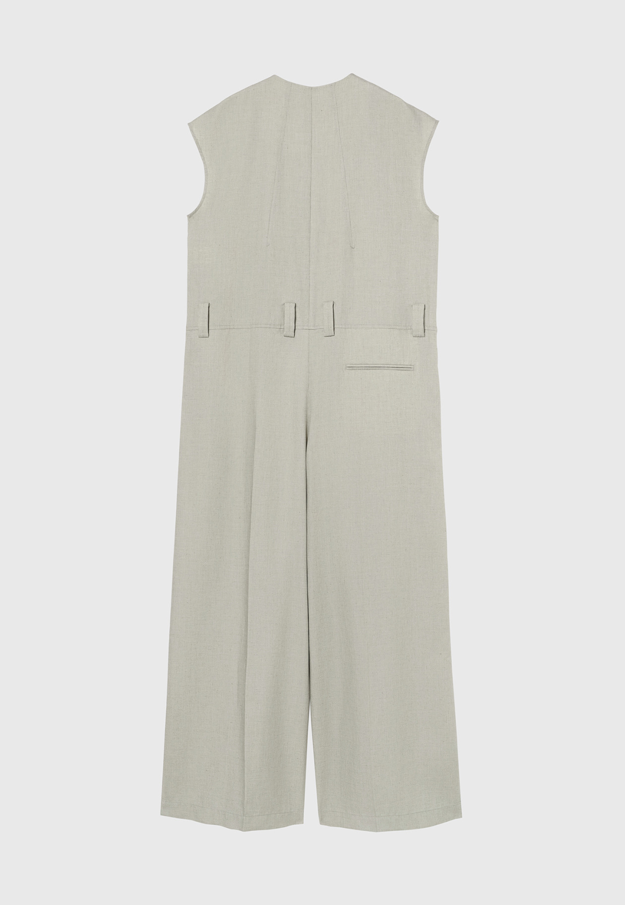 RAMIE POLY TWILL COMBINAISON / ラミーポリツイルコンビネゾン 詳細画像 Beige 7