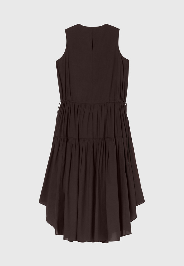 TRIACETATE SLEEVELESS DRESS / トリアセテートスリーブレスドレス 詳細画像 Brd 2