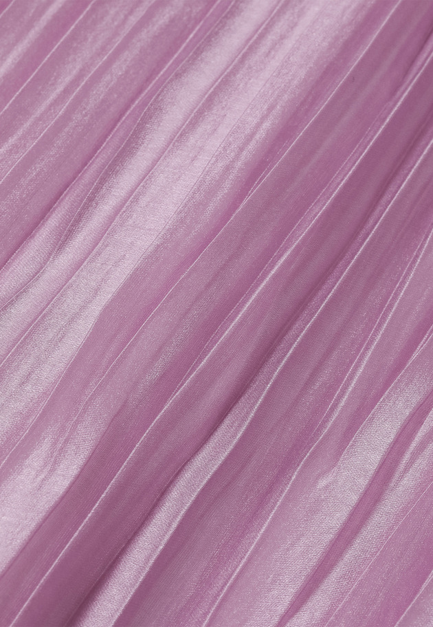 TENCEL ORGANDY PLEATS BLOUSE / テンセルオーガンジープリーツブラウス 詳細画像 Pink 2