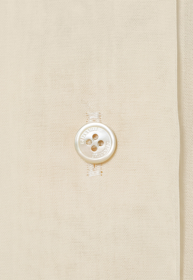 COTTON VOILE SHORT SLEEVE BLOUSE / コットンボイルショートスリーブブラウス 詳細画像 Beige 10