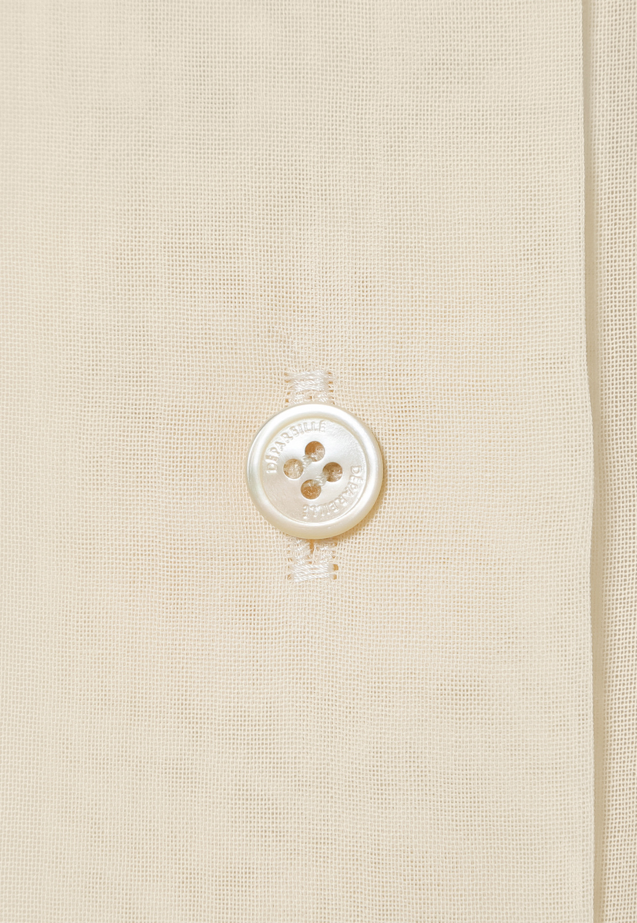 COTTON VOILE SHORT SLEEVE BLOUSE / コットンボイルショートスリーブブラウス 詳細画像 Beige 10