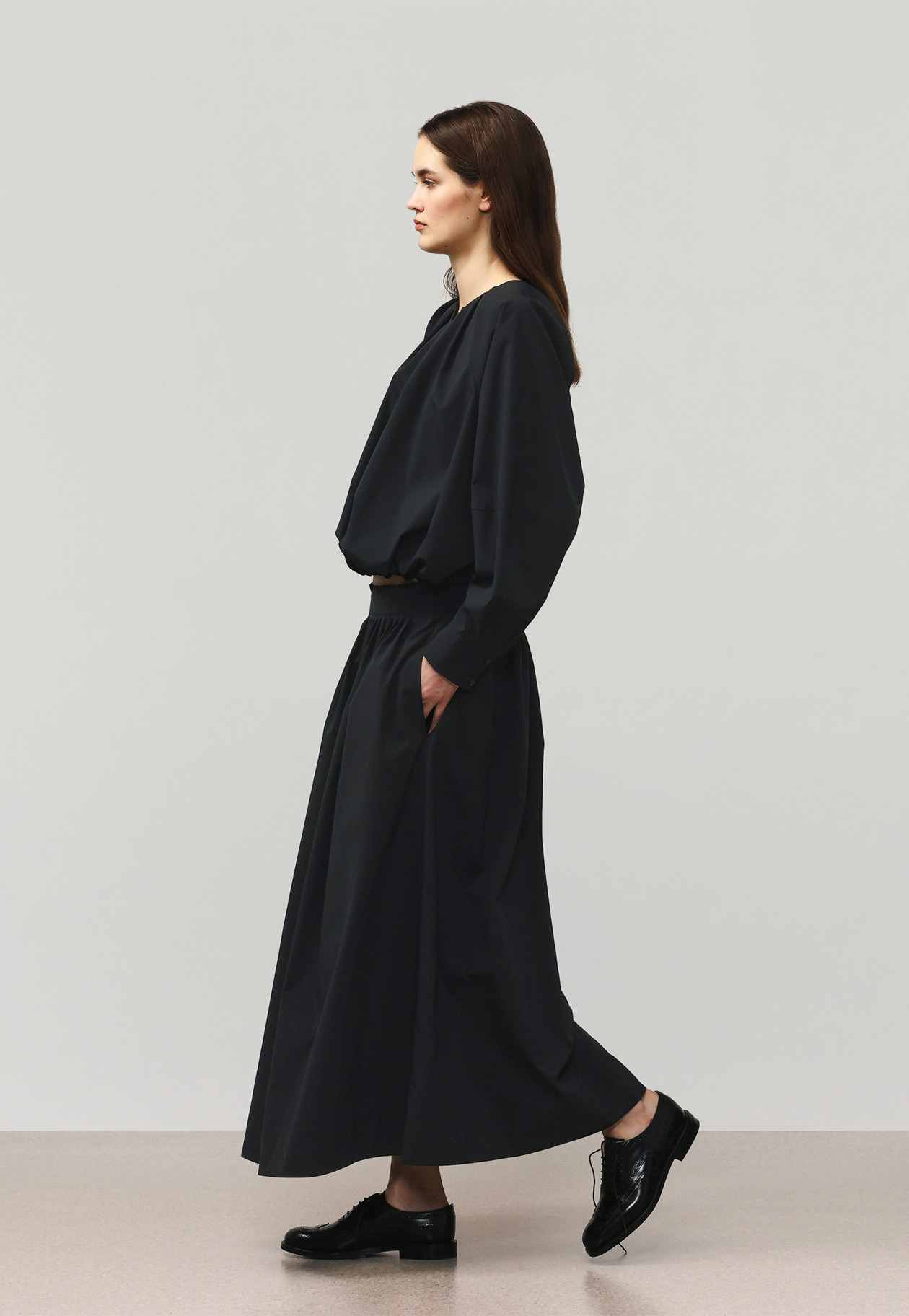 TYPEWRITER BLOUSE JACKET / タイプライターブラウスジャケット 詳細画像 Navy 5