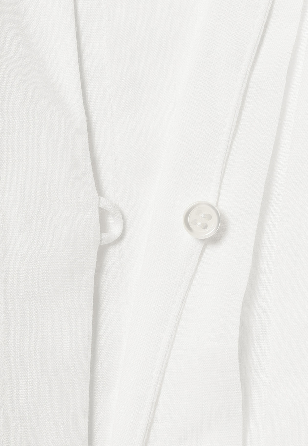 RAMIE PLEATS SHORT SLEEVE BLOUSE / ラミープリーツショートスリーブブラウス 詳細画像 OW 5