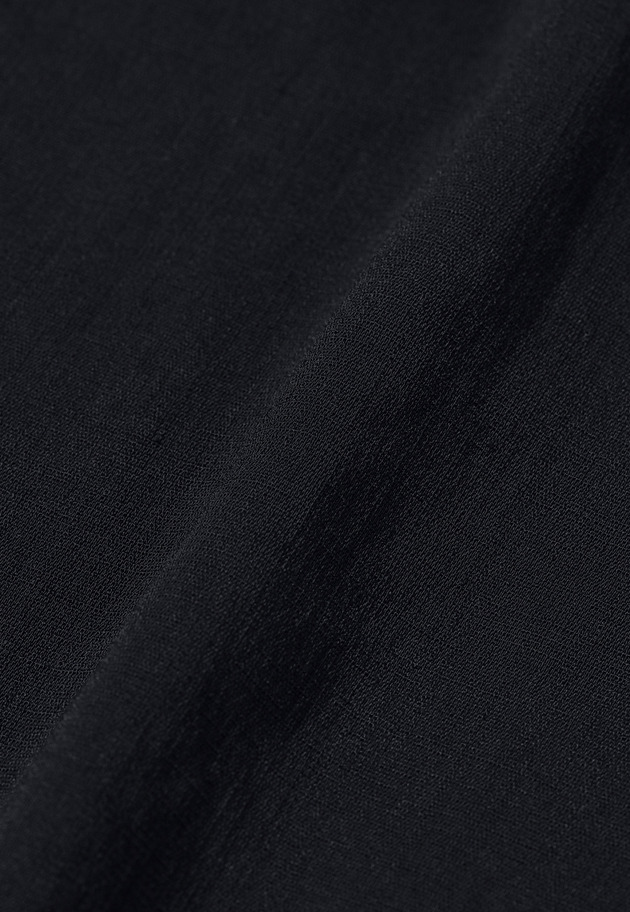 TRIACETATE SLUB FRENCH SLEEVE BLOUSE /トリアセテートスラブフレンチスリーブブラウス 詳細画像 Navy 7