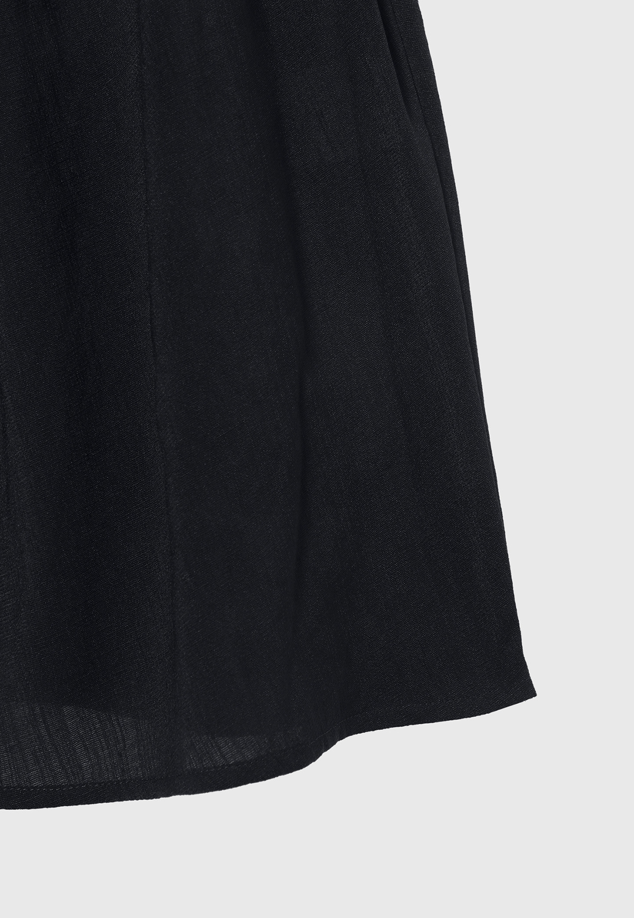 TRIACETATE SLUB FRENCH SLEEVE BLOUSE /トリアセテートスラブフレンチスリーブブラウス 詳細画像 Navy 5