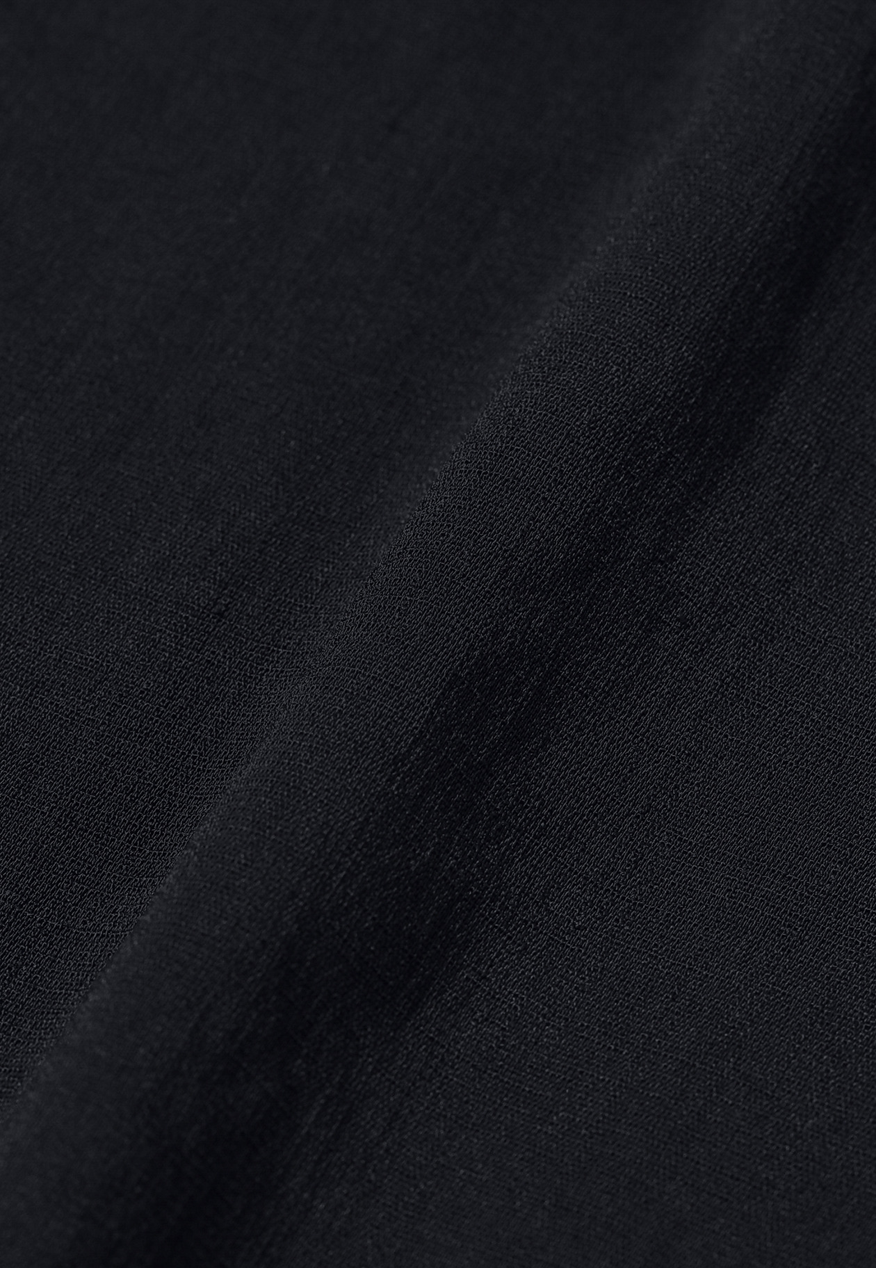 TRIACETATE SLUB FRENCH SLEEVE BLOUSE /トリアセテートスラブフレンチスリーブブラウス 詳細画像 Navy 7