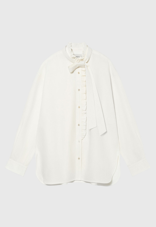 LIGHT DENIM BOW SHIRT / ライトデニムボウシャツ 詳細画像 OW 1