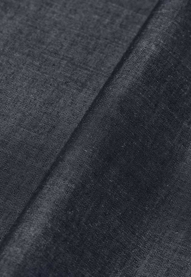 LIGHT DENIM BOW SHIRT / ライトデニムボウシャツ 詳細画像 Navy 3